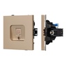 Механизм компьютерной розетки SCT-TENDO-MPC1-PL-GD (RJ-45, CAT6) (Arlight, -)
