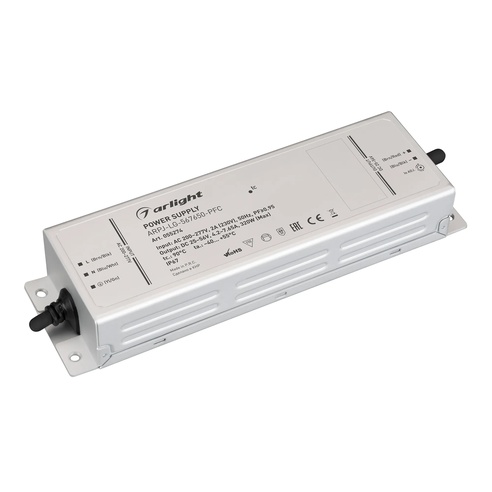 Блок питания ARPJ-LG-567650-PFC (320W, 25-56V, 4.2-7.65A) (Arlight, IP67 Металл, 5 лет)