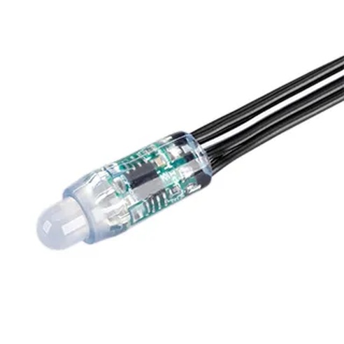 Герметичный управляемый модуль DMX-UVR-D12 5V Yellow (0.3W, IP67, 90deg) (Arlight, Пластик, 5 лет)