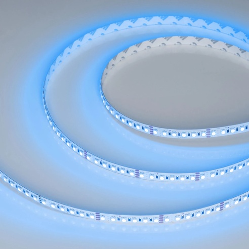 Лента светодиодная RT-G240-12mm 24V RGB (18 W/m, IP20, 3838, 5m) (Arlight, Открытый)