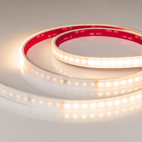 Лента герметичная DMX-PS-A96-14mm 24V Warm2700-PX12 (14 W/m, IP67, 5m) (Arlight, -)