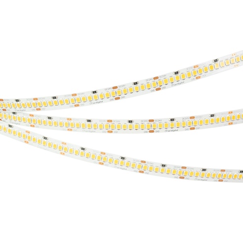 Лента светодиодная RT-A252-10mm 24V White6000 (11 W/m, IP20, 2835, 5m) (Arlight, 11 Вт/м, IP20)