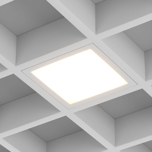 Светильник DL-GRIGLIATO-S90x90-12W Day4000 (GR, 90 deg, 230) (Arlight, IP40 Металл, 5 лет)