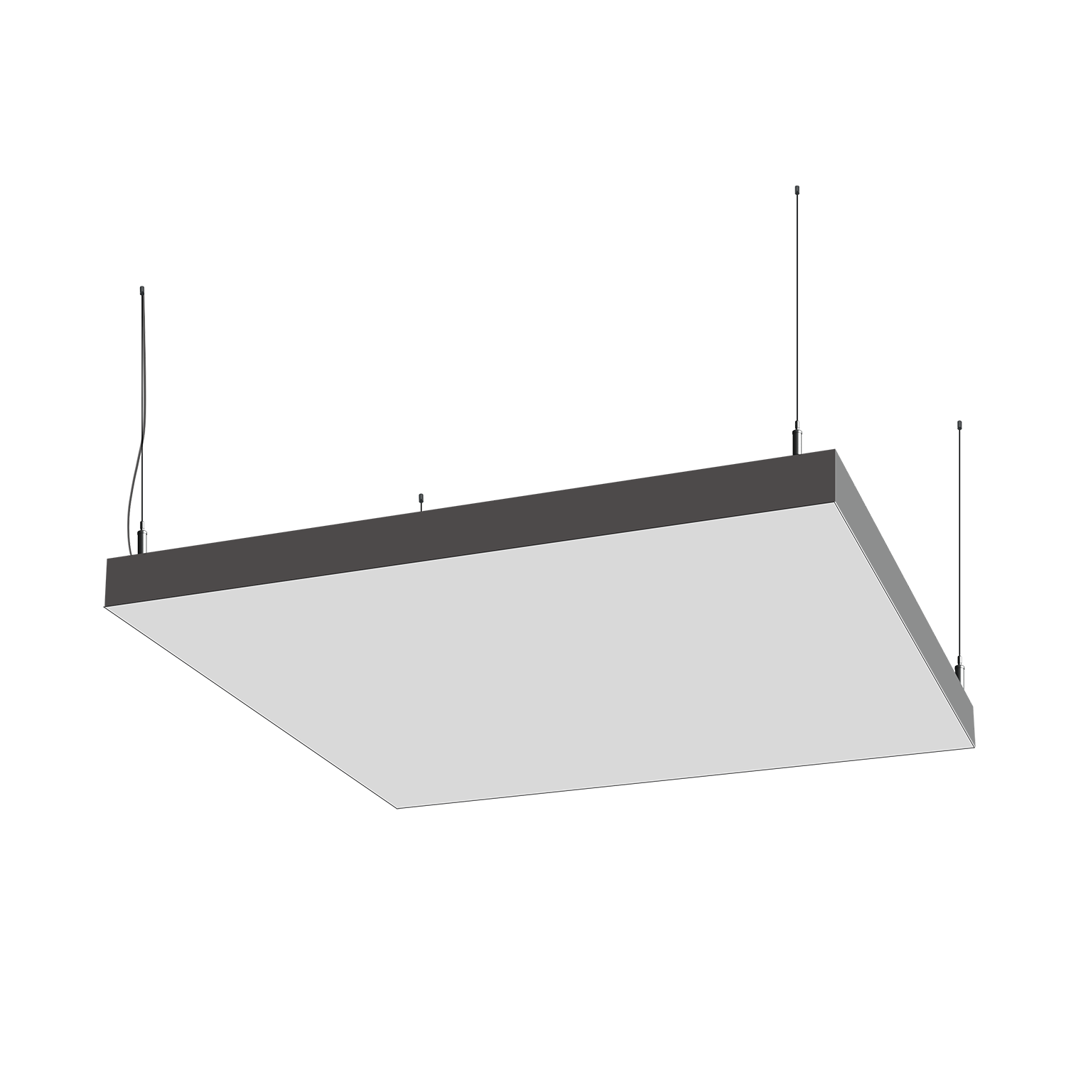 Cветодиодный фигурный светильник MS-BOX Квадрат 800mm 125W 3000/4000/6000K