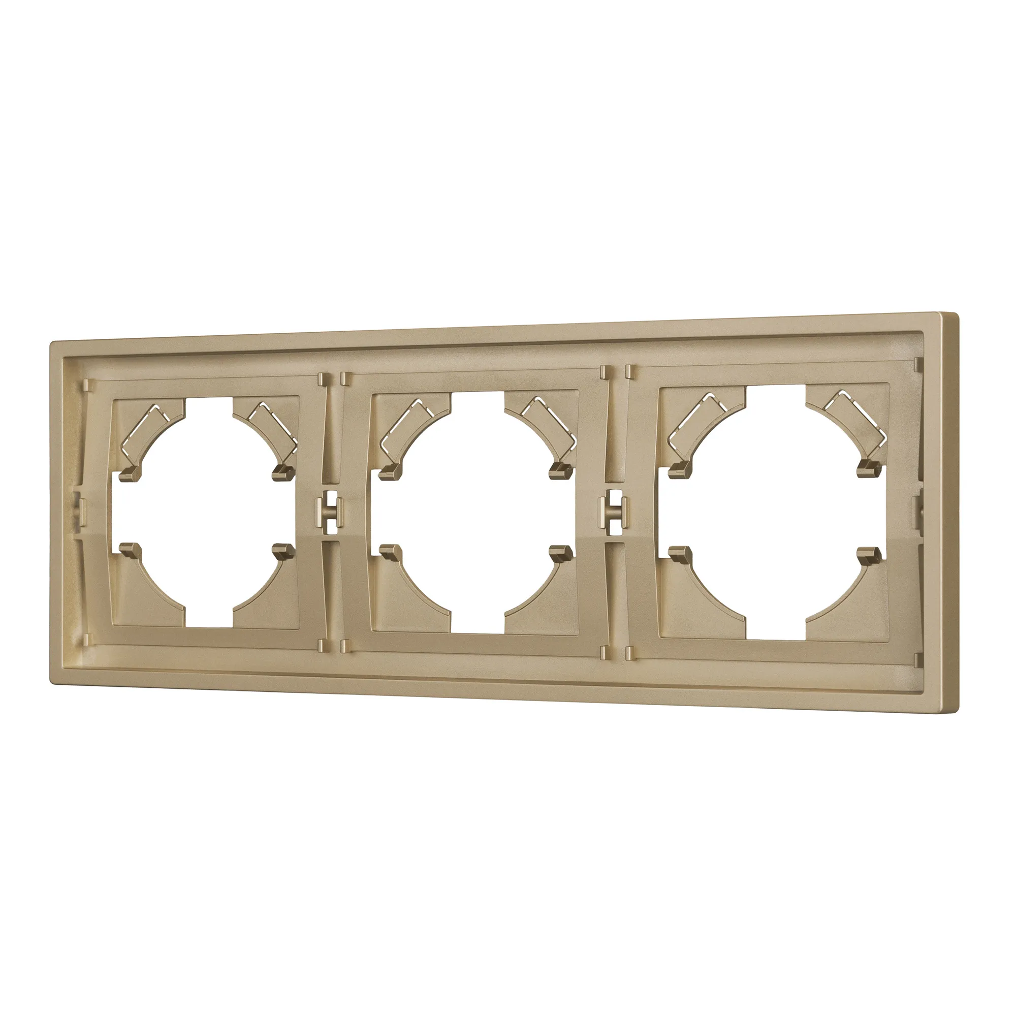 Рамка пластиковая FRM-TENDO-SFPL-3-GD (Arlight, -) - изображение товара