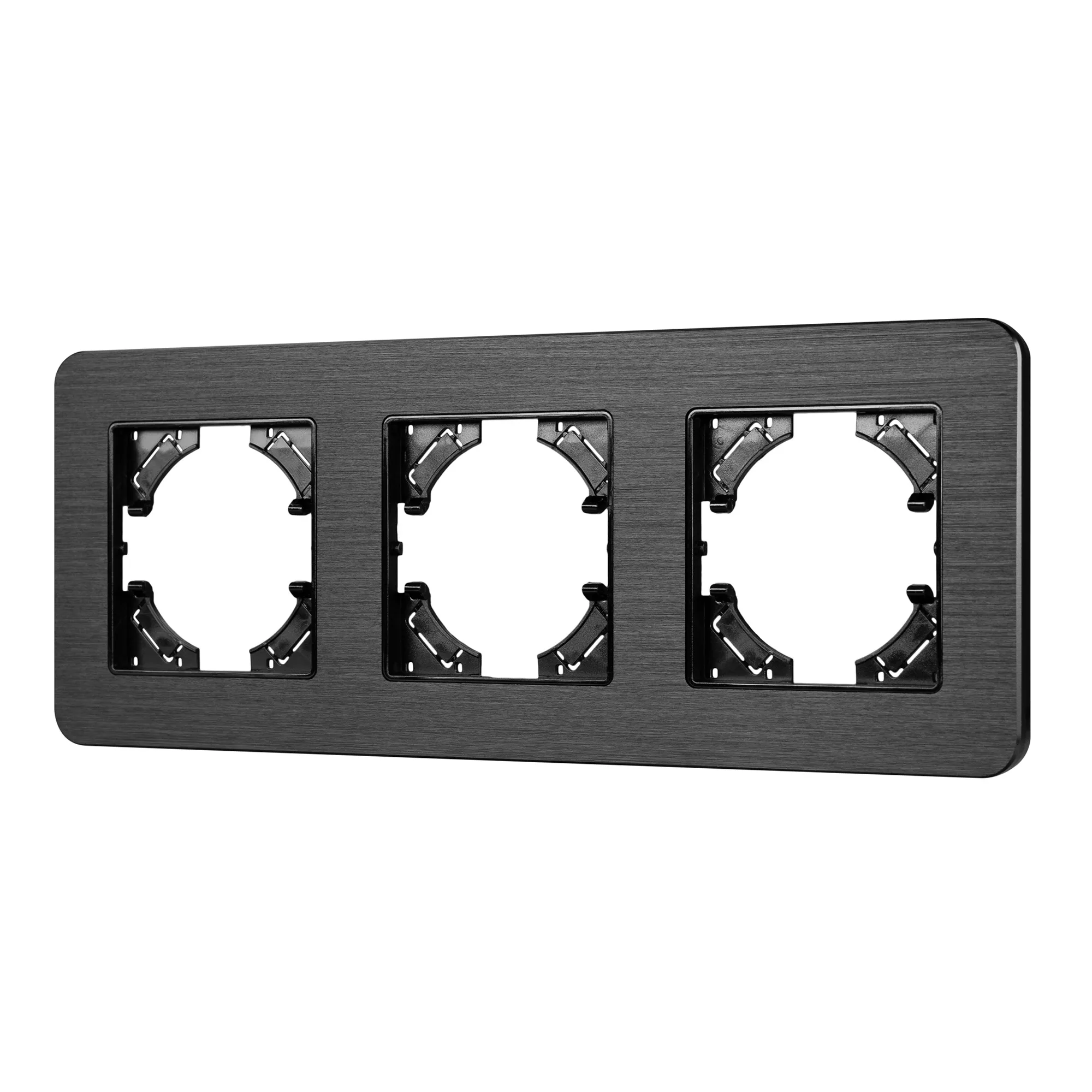 Рамка алюминиевая FRM-AKIRY-AL-3-BK (Arlight, -) - изображение товара