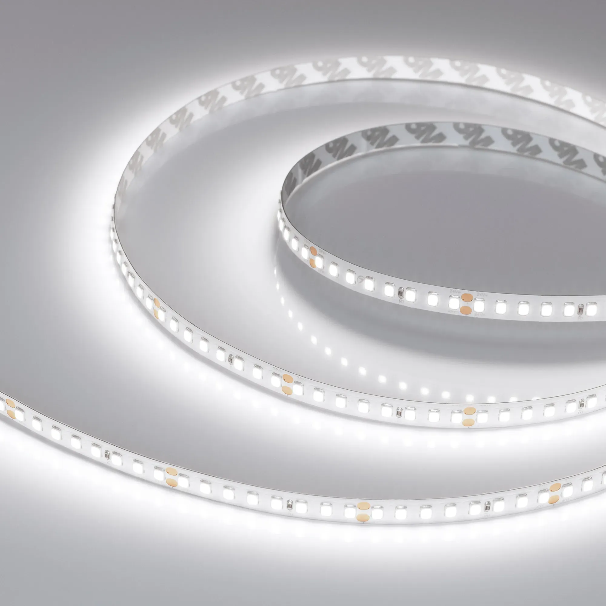 Лента светодиодная UL-A160-8mm 24V White6000 (12 W/m, IP20, 2835, 5m) (Arlight, 7 лет)