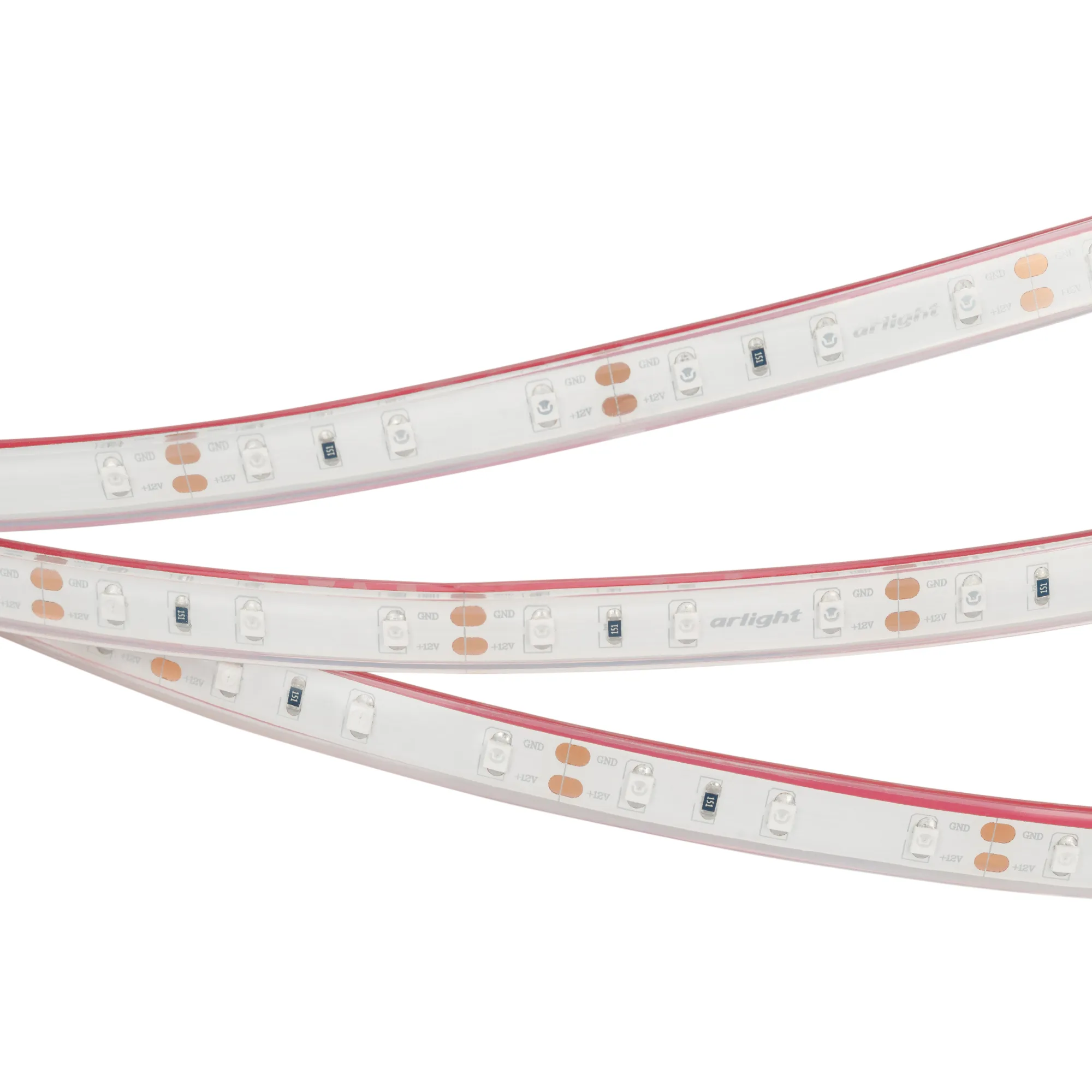 Лента светодиодная герметичная RTW-PGS-A60-11mm 12V Green (4.8 W/m, IP67, 2835, 5m) (Arlight, -) - изображение товара