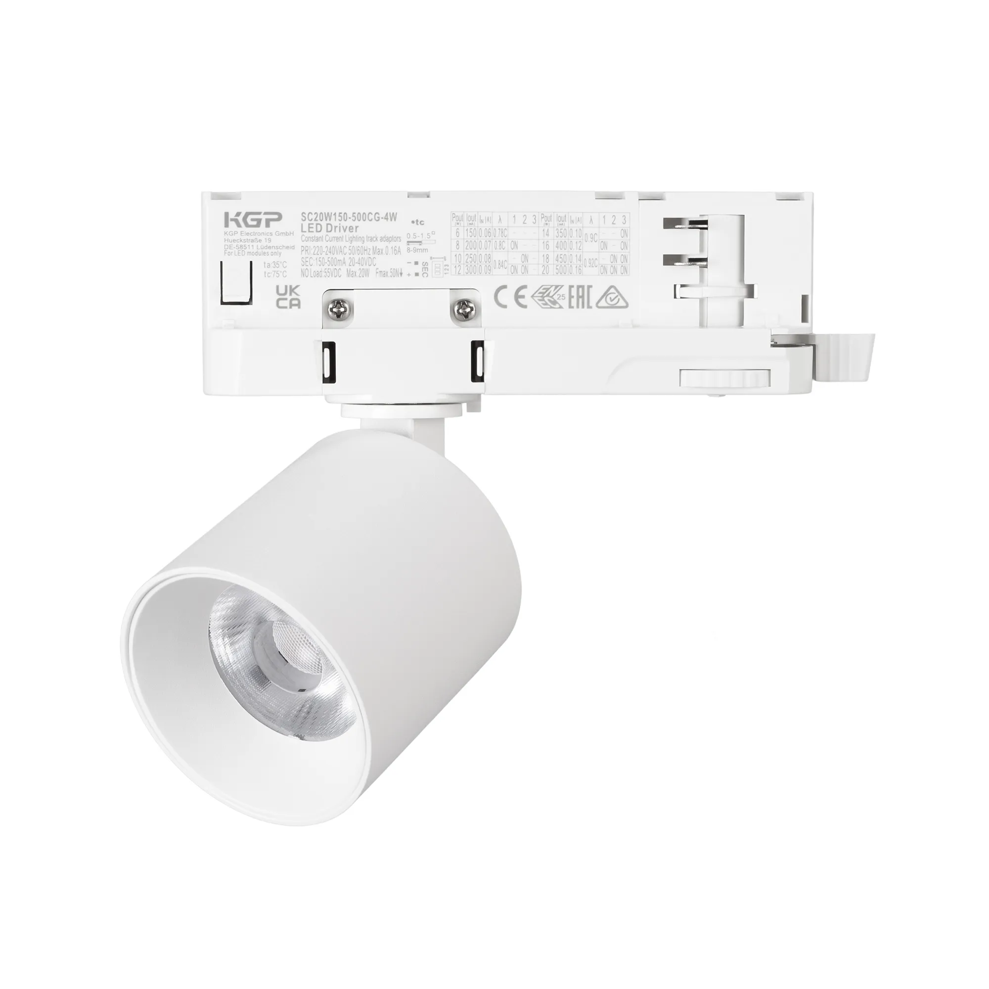 Светильник LGD-DYKE-4TR-R60-8W Day4000 (WH, 38 deg, 230V) (Arlight, IP20 Металл, 5 лет) - изображение товара