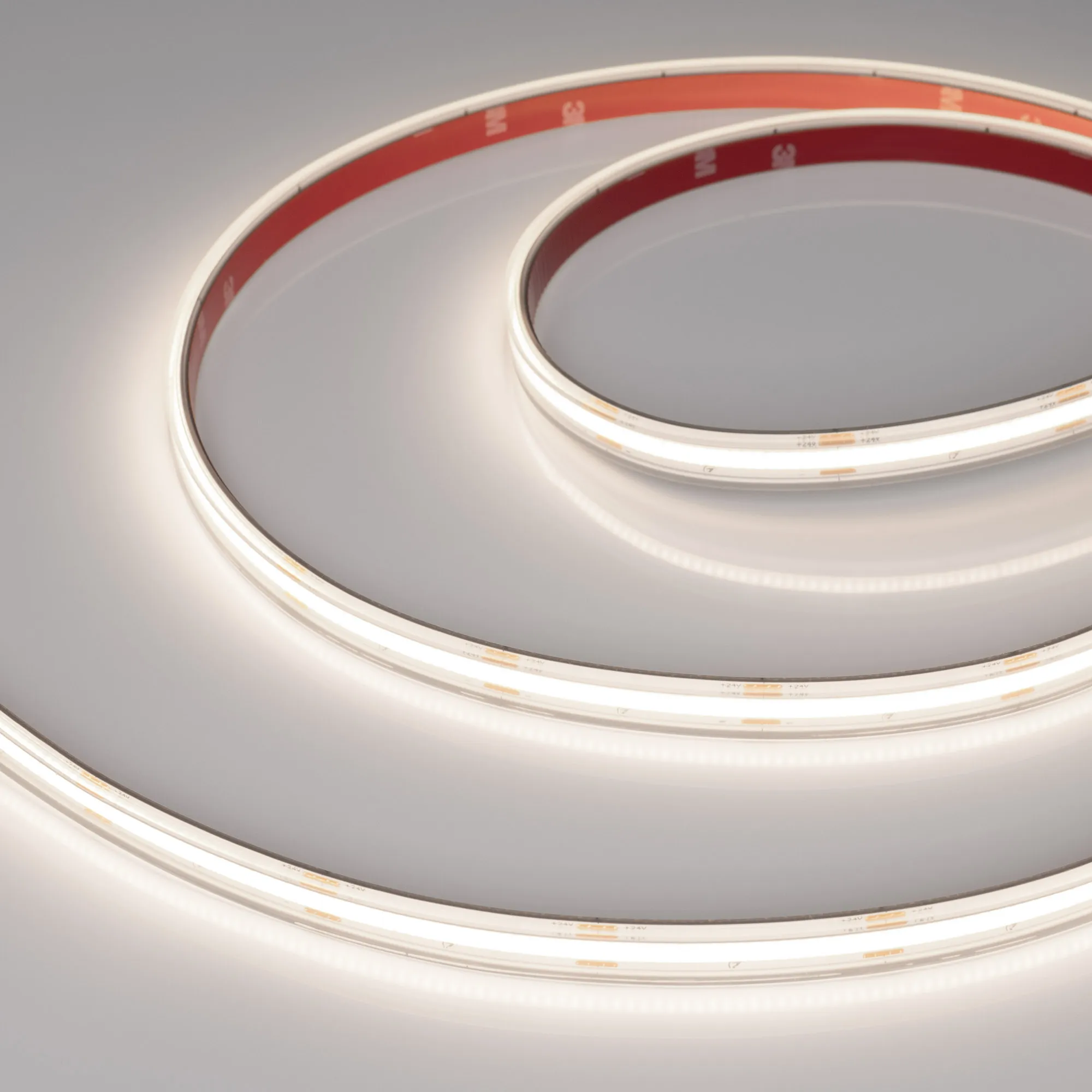 Лента светодиодная герметичная COB-PS-X420-12mm 24V Day4000 (4.8 W/m, IP67, 15m) (Arlight, 5 лет) - изображение товара