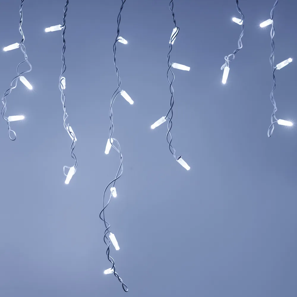 Светодиодная гирлянда ARD-EDGE-CLASSIC-2400x600-WHITE-88LED-MILK-FLASH White (230V, 6W) (Ardecoled, IP65)