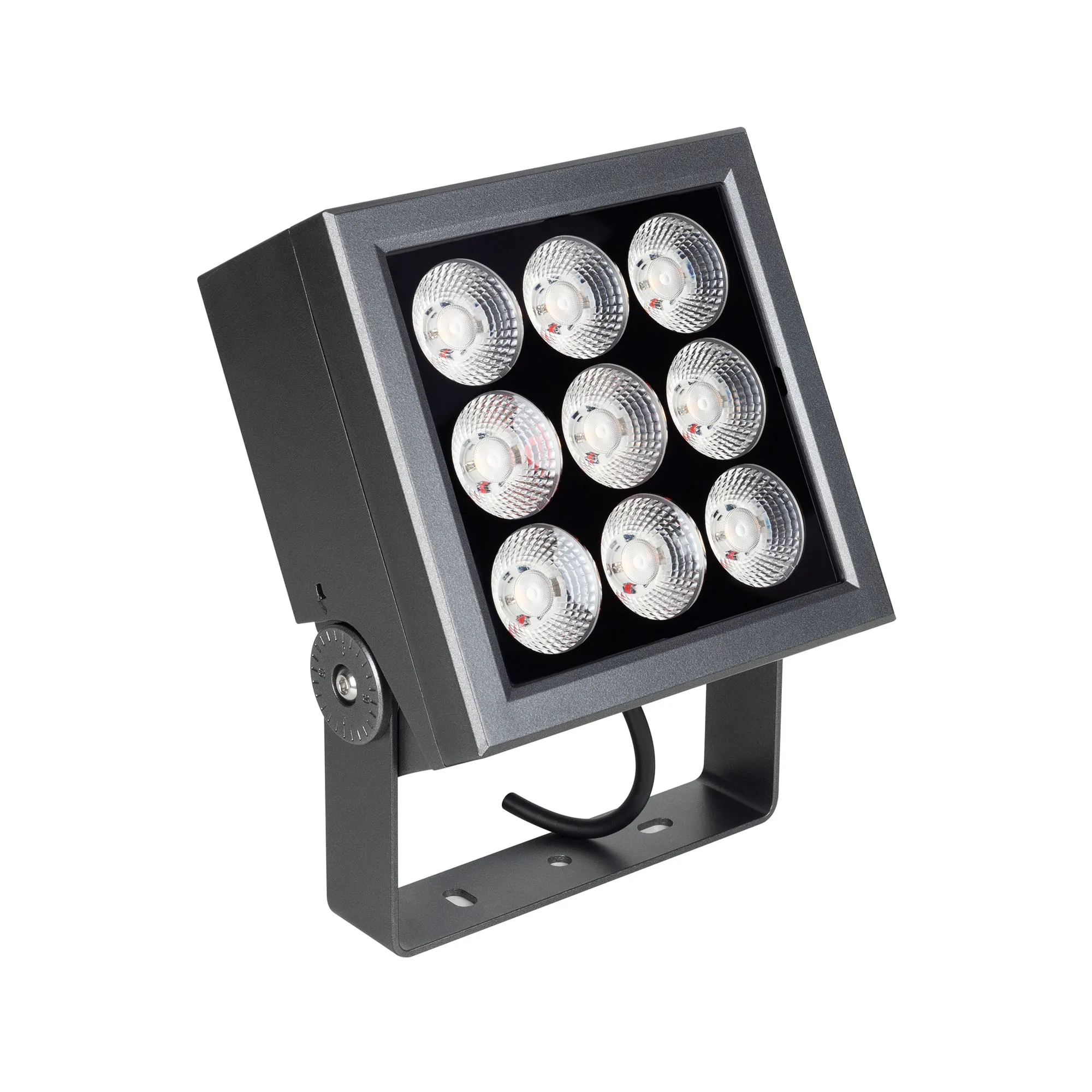 Светильник ALT-BLOCK-S185x185-36W Warm3000 (GR, 36 deg, 230V) (Arlight, IP66 Металл, 3 года)