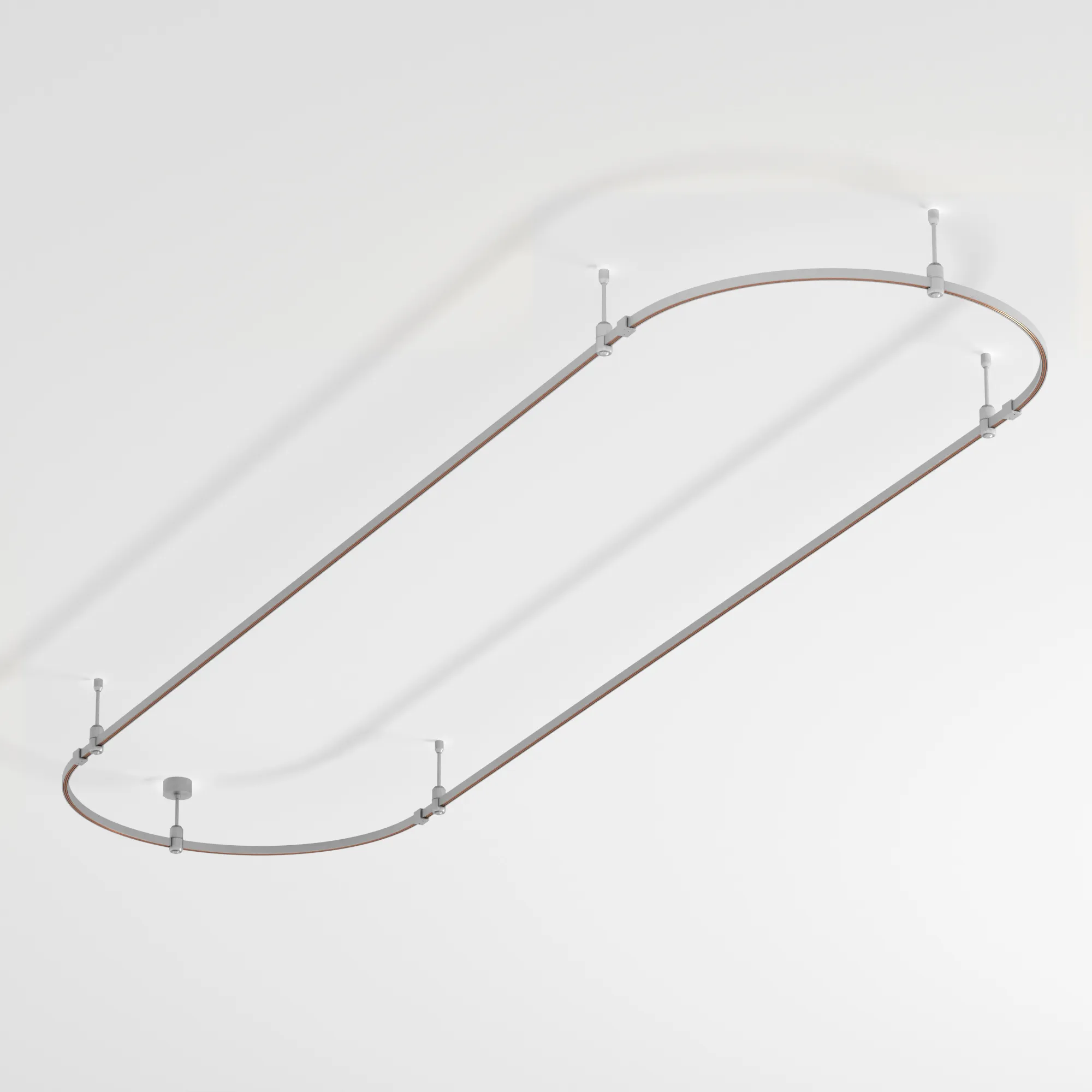 Трек ART-APRIORI-OVAL-ROD-200-3000x1000 (TN) (Arlight, IP20 Металл, 3 года) - изображение товара