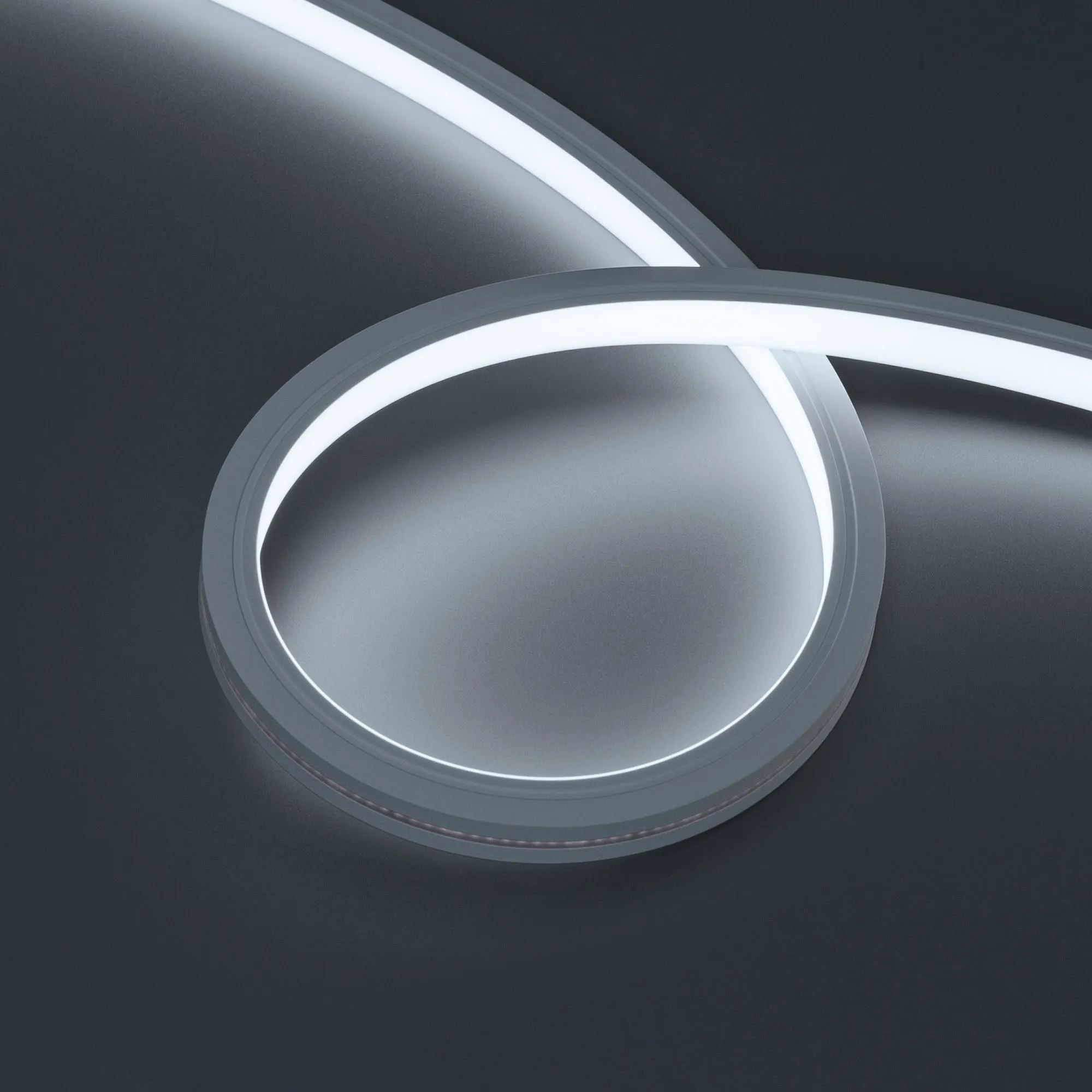 Лента герметичная MOONLIGHT-TOP-X320-13x12mm 24V White6000 (5 W/m, IP67, sauna, 15m, wire x2) (Arlight, Вывод вниз, 3 года)